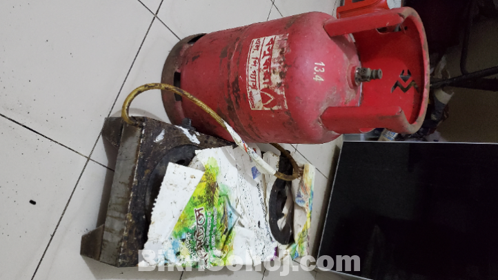 Gas cylinder with Chula